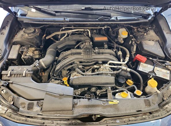 JF2GTAPC5L8252832 2020 SUBARU CROSSTREK Blue ძრავის განყოფილების ხედი