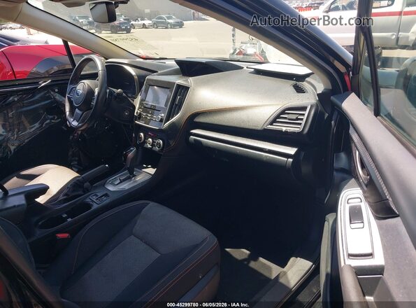 JF2GTAPC6M8362015 2021 SUBARU CROSSTREK Black Вид салону спереду