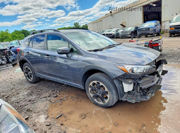 JF2GTAPC6M8665666 2021 SUBARU CROSSTREK Gray 