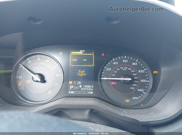 JF2GTAPC6N8274986 2022 SUBARU CROSSTREK Red Вид задніх сидінь
