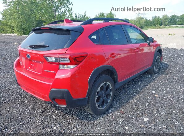 JF2GTAPC6N8274986 2022 SUBARU CROSSTREK Red Задня права чверть