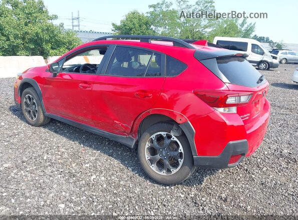 JF2GTAPC6N8274986 2022 SUBARU CROSSTREK Red Задня ліва чверть