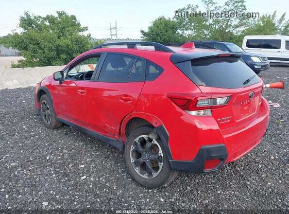 JF2GTAPC6N8274986 2022 SUBARU CROSSTREK Red Вид спереду
