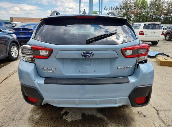 JF2GTAPC7L8244540 2020 SUBARU CROSSTREK Blue Вид ззаду