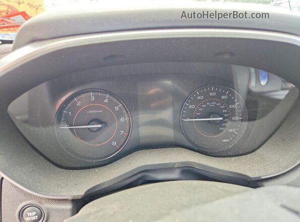 JF2GTAPC7L8244540 2020 SUBARU CROSSTREK Blue Вид щитка приладів