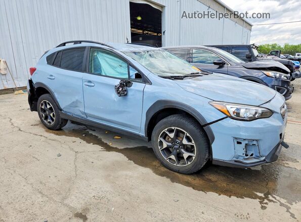 JF2GTAPC7L8244540 2020 SUBARU CROSSTREK Blue Передня права чверть