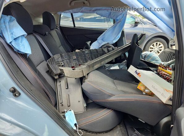 JF2GTAPC7L8244540 2020 SUBARU CROSSTREK Blue Вид задніх сидінь