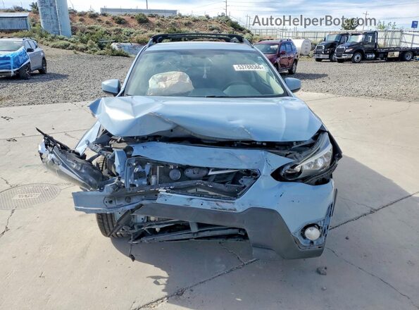 JF2GTAPC7M8652179 2021 SUBARU CROSSTREK Blue Widok z przodu