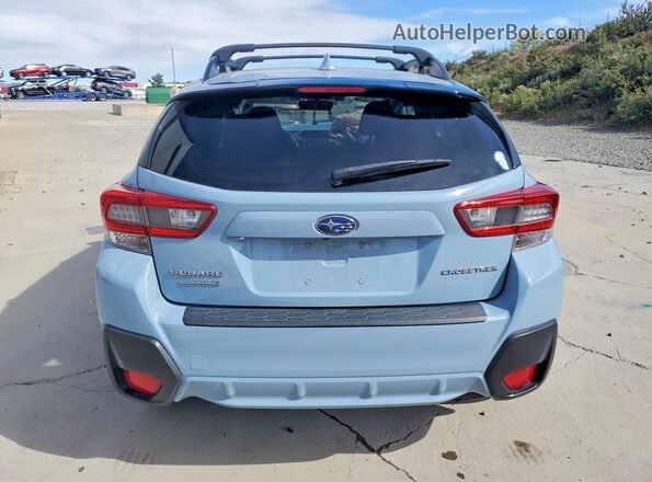 JF2GTAPC7M8652179 2021 SUBARU CROSSTREK Blue Widok z tyłu
