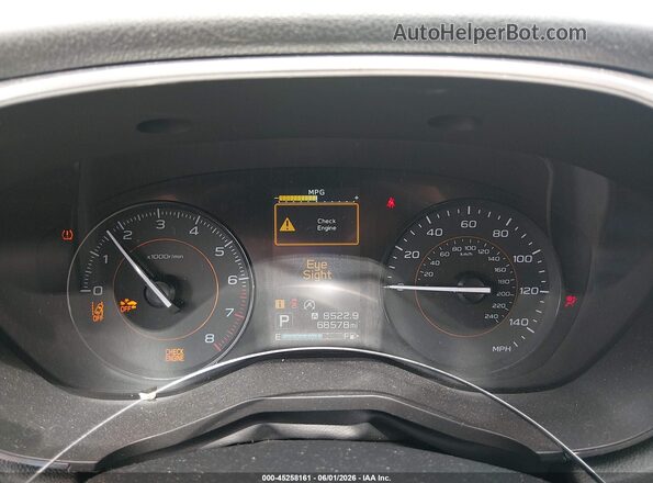 JF2GTAPC7NH214523 2022 SUBARU CROSSTREK Серый Вид задних сидений