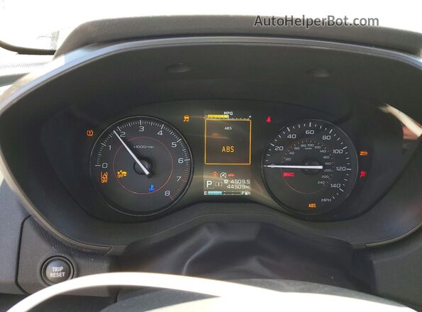 JF2GTAPC7P8259397 2023 SUBARU CROSSTREK Gray Սարքավորումների վահանակի տեսք