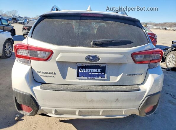 JF2GTAPC8L8202961 2020 SUBARU CROSSTREK Silver Вид ззаду