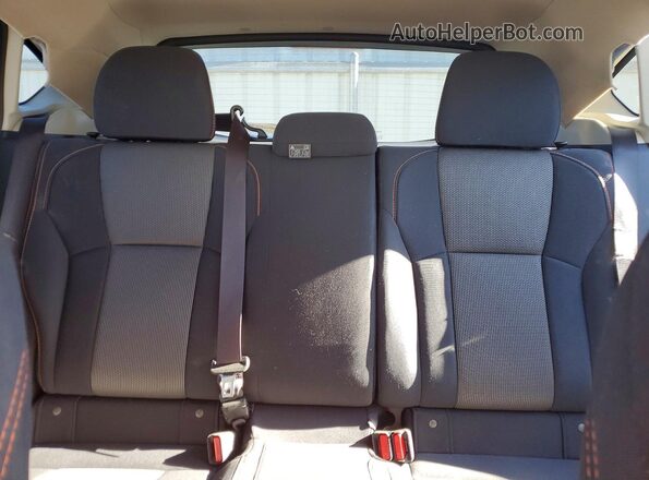 JF2GTAPC8L8202961 2020 SUBARU CROSSTREK Silver Вид задніх сидінь