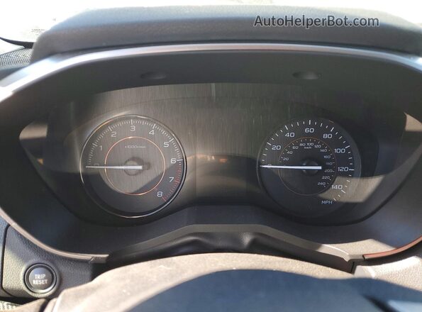 JF2GTAPC8L8202961 2020 SUBARU CROSSTREK Silver Вид щитка приладів