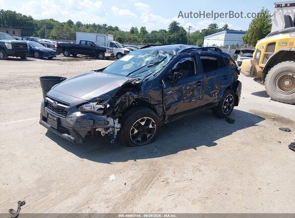 JF2GTAPC8L8258625 2020 SUBARU CROSSTREK Gray Front left