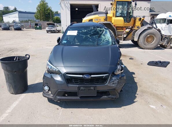 JF2GTAPC8L8258625 2020 SUBARU CROSSTREK Gray Instrument cluster view