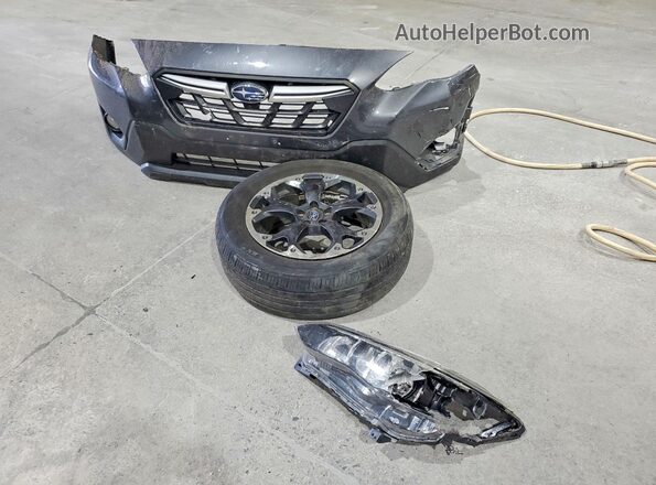 JF2GTAPC8M8213850 2021 SUBARU CROSSTREK Угольный 
