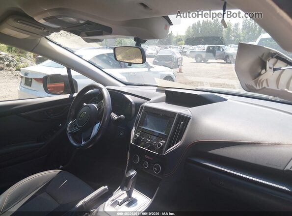 JF2GTAPCXMH353902 2021 SUBARU CROSSTREK Серый Вид салона спереди