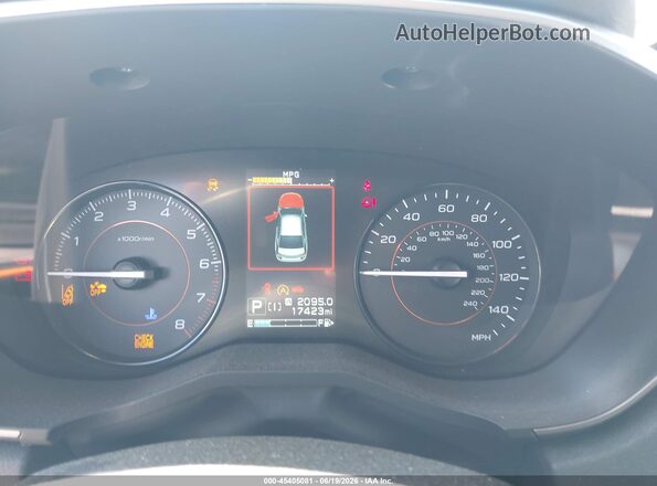 JF2GTAPCXP8209366 2023 SUBARU CROSSTREK Gray Widok tylnych siedzeń