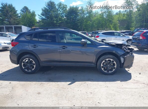 JF2GTAPCXP8209366 2023 SUBARU CROSSTREK Gray Widok wnętrza 360 stopni