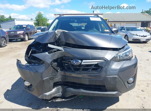 JF2GTAPCXP8209366 2023 SUBARU CROSSTREK Gray Widok wnętrza z tyłu