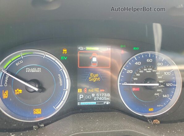 JF2GTDNCXLH227932 2020 SUBARU CROSSTREK Blue Սարքավորումների վահանակի տեսք