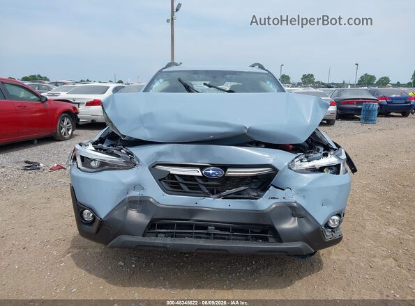 JF2GTHMC1M8678659 2021 SUBARU CROSSTREK Light Blue Вид щитка приборов