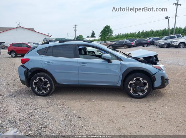 JF2GTHMC1M8678659 2021 SUBARU CROSSTREK Light Blue Вид задней части салона