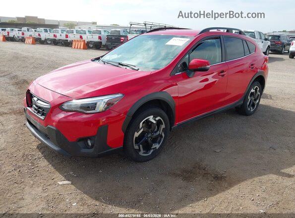 JF2GTHMC1N8236501 2022 SUBARU CROSSTREK Red Przód lewy