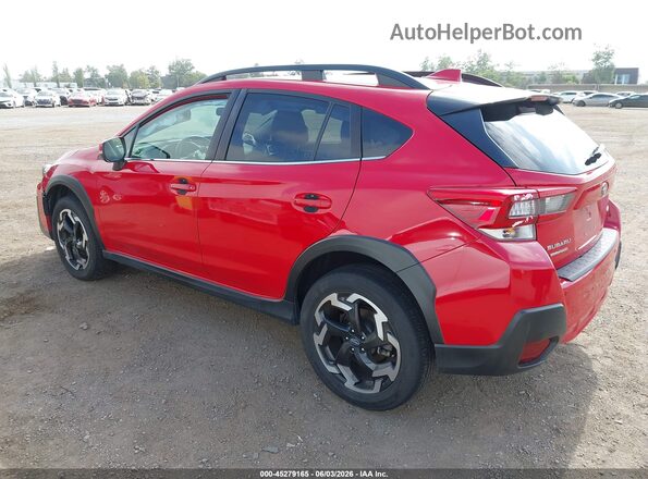 JF2GTHMC1N8236501 2022 SUBARU CROSSTREK Red Tył lewy