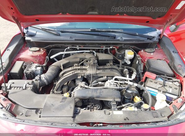 JF2GTHMC1N8236501 2022 SUBARU CROSSTREK Red Widok z tyłu