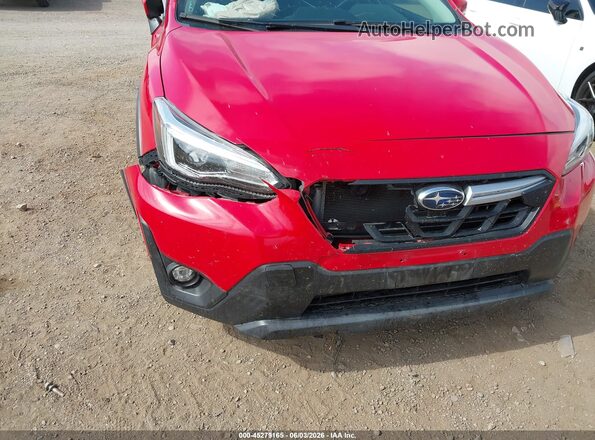 JF2GTHMC1N8236501 2022 SUBARU CROSSTREK Red Widok z przodu