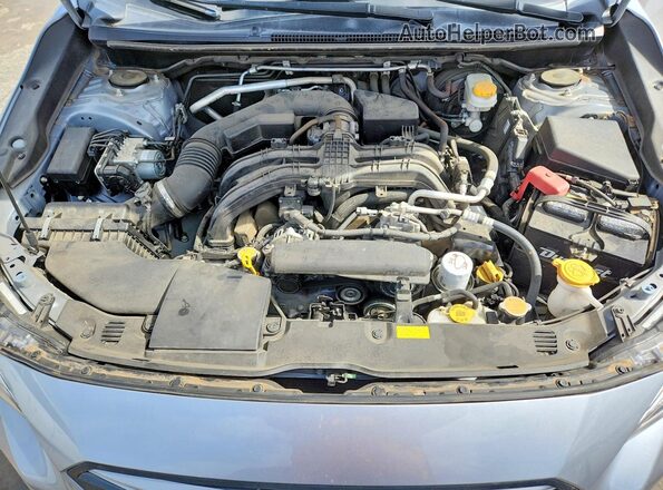 JF2GTHMC1N8249829 2022 SUBARU CROSSTREK Silver Engine compartment view