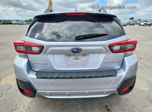 JF2GTHMC1N8249829 2022 SUBARU CROSSTREK Silver Rear view