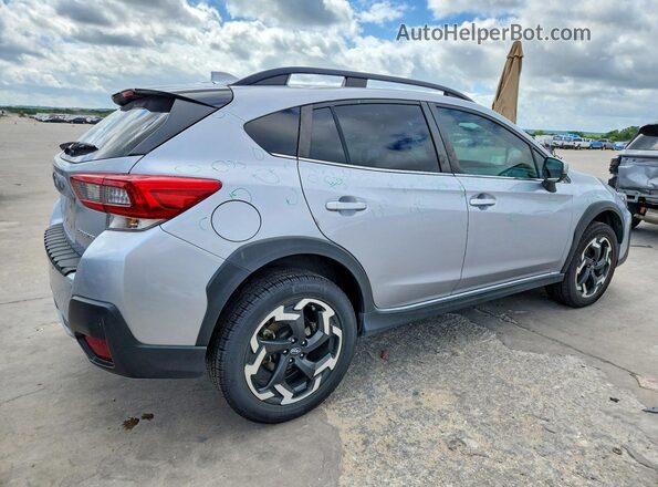 JF2GTHMC1N8249829 2022 SUBARU CROSSTREK Silver Rear right
