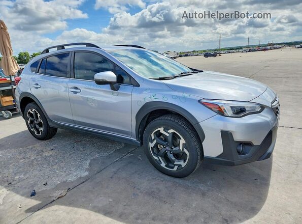 JF2GTHMC1N8249829 2022 SUBARU CROSSTREK Silver Front right