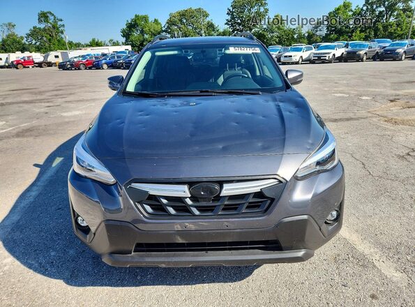 JF2GTHMC1P8323527 2023 SUBARU CROSSTREK Gray Widok z przodu