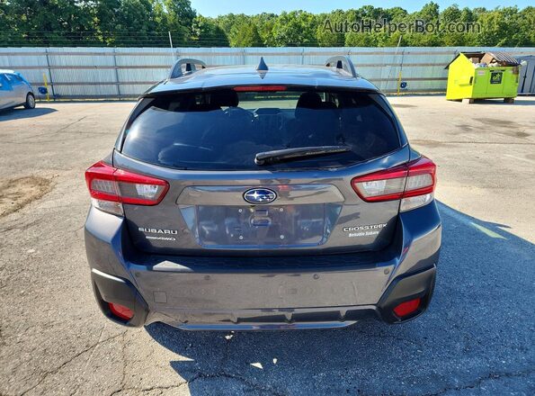 JF2GTHMC1P8323527 2023 SUBARU CROSSTREK Gray Widok z tyłu