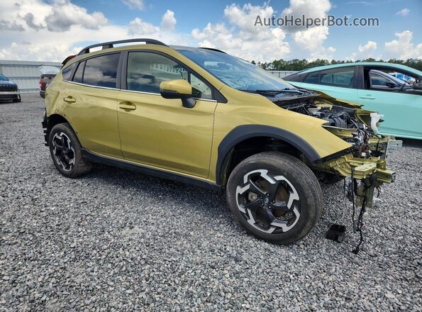 JF2GTHMC2NH262170 2022 SUBARU CROSSTREK Green 
