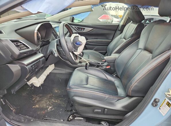 JF2GTHMC2NH262220 2022 SUBARU CROSSTREK Blue Widok wnętrza z przodu