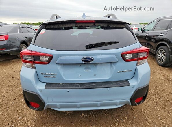 JF2GTHMC2NH262220 2022 SUBARU CROSSTREK Blue Widok z tyłu