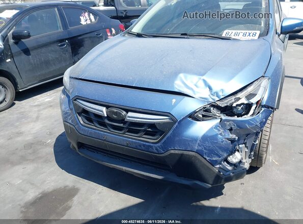 JF2GTHMC3MH346996 2021 SUBARU CROSSTREK Blue Vista interior trasera