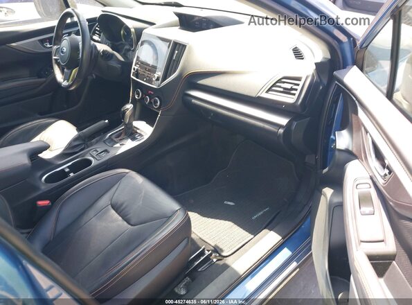 JF2GTHMC3MH346996 2021 SUBARU CROSSTREK Blue Vista interior delantera