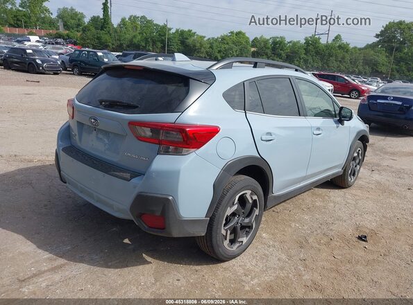 JF2GTHMC3P8252444 2023 SUBARU CROSSTREK Light Blue Задня права чверть