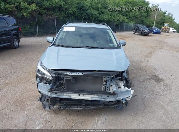 JF2GTHMC3P8252444 2023 SUBARU CROSSTREK Light Blue Вид задньої частини салону