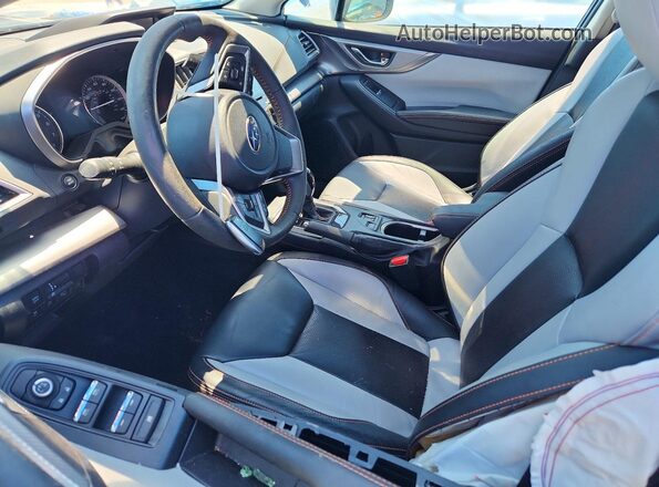 JF2GTHMC3P8307376 2023 SUBARU CROSSTREK Gray Widok wnętrza z przodu