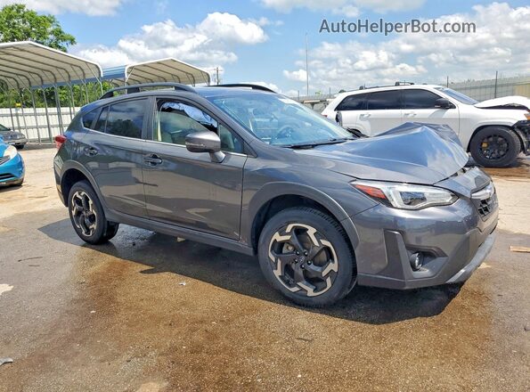 JF2GTHMC3P8307376 2023 SUBARU CROSSTREK Gray Przód prawy