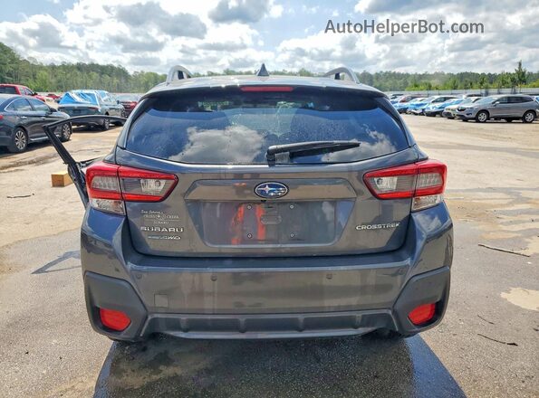 JF2GTHMC3P8307376 2023 SUBARU CROSSTREK Gray Widok z tyłu