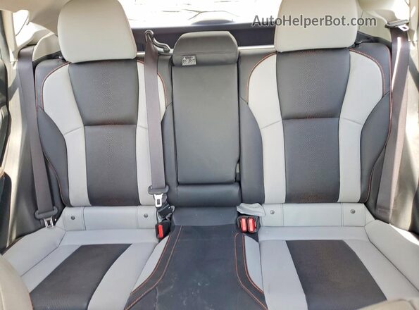 JF2GTHMC3P8307376 2023 SUBARU CROSSTREK Gray Widok tylnych siedzeń
