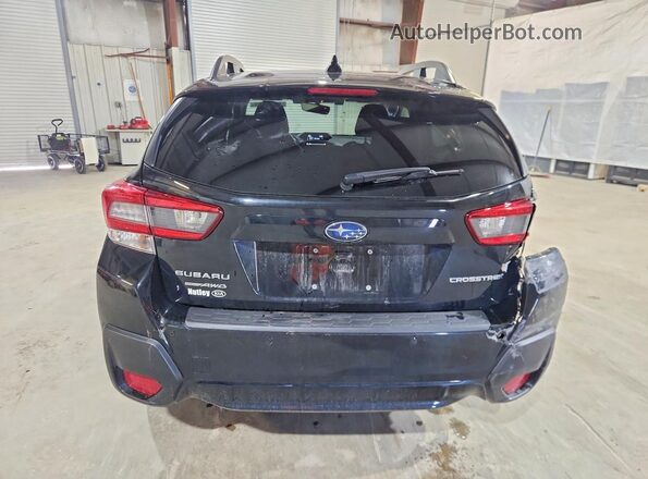 JF2GTHMC4NH281898 2022 SUBARU CROSSTREK Black Вид ззаду